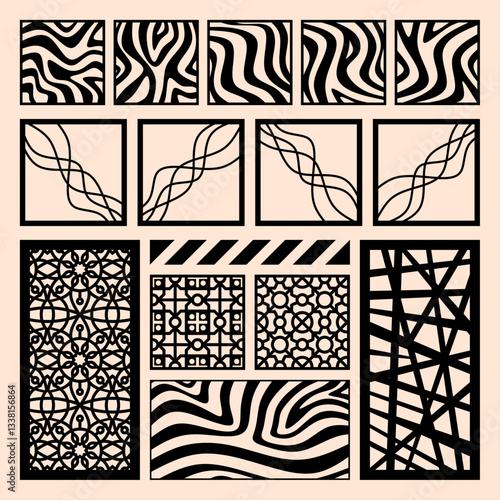Wavy, Angular, and Symmetric: A Stunning Collection of Bold, Striking, and Timeless Patterns