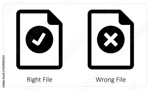 Right File and Wrong File