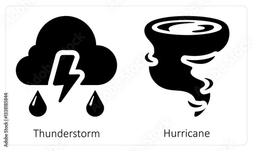 Thunderstorm and Hurricane