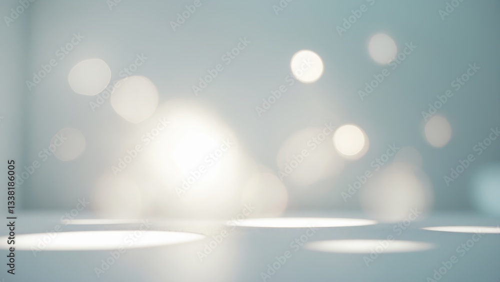 Abstract blurred office background with bokeh light for design as banner, presentation concept.