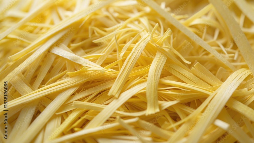 Closeup of yellow graphite pencil shavings Closeup of yellow graphite pencil shavings