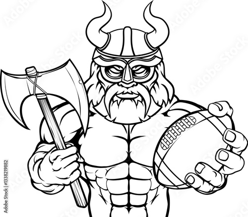 A Viking warrior gladiator ...