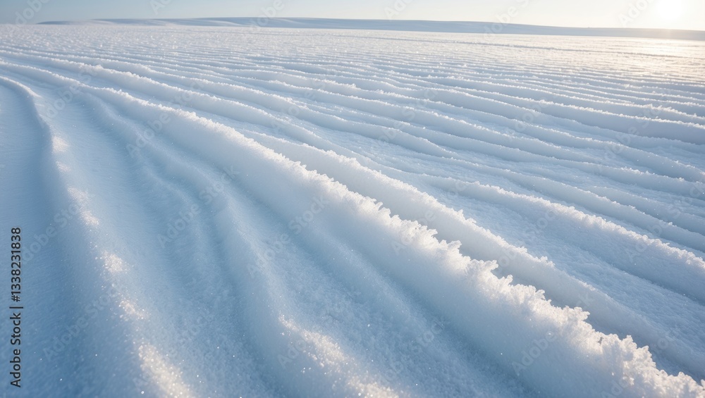 Winter snow. Snow surface texture. Aerial view of the snow. Texture for design purposes. Snowy white surface. Snowflakes. Winter snow. Snow surface texture. Aerial view of the snow. Texture for design purposes. Snowy white surface. Snowflakes.