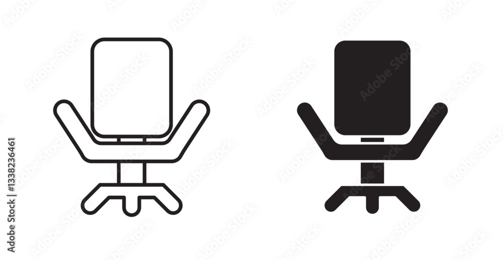 office chair icon office chair icon