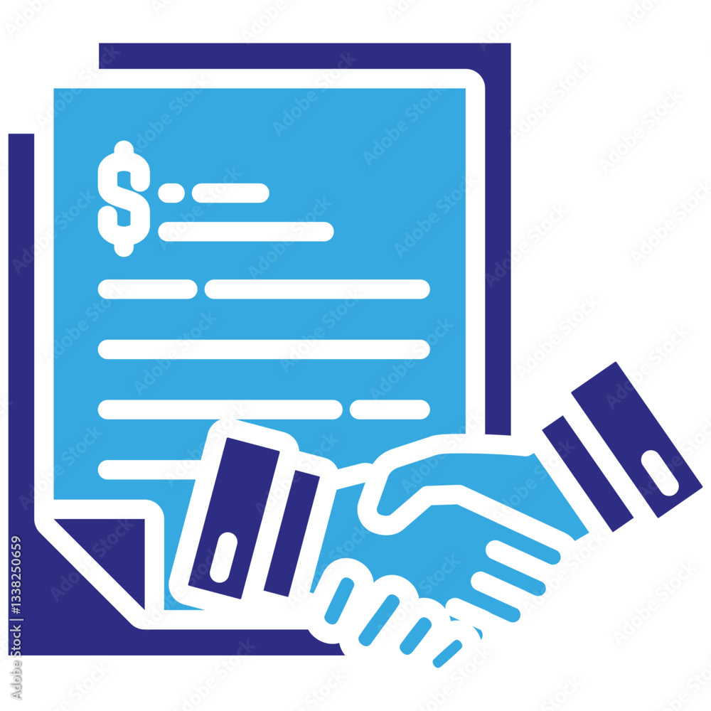 Partnerships icon in Glyph Dual Color Style. Simple Vector Design. Simple Vector Glyph Icon Partnerships icon in Glyph Dual Color Style. Simple Vector Design. Simple Vector Glyph Icon