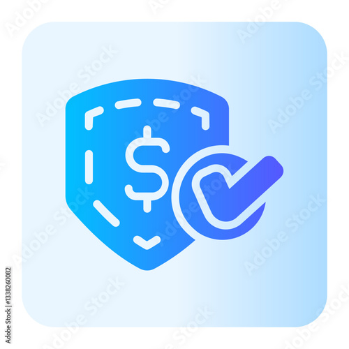 shield gradient icon