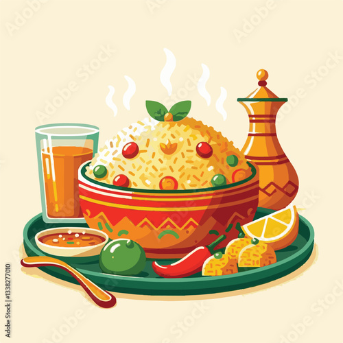 chicken, dinner, spicy, indian, cuisine, dish, asian, basmati, rice, meat, food, lunch, background, biryani, cooked, delicious, healthy, meal, india, restaurant, arabic, cooking, homemade, isolated, t
