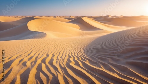 Fototapeta Naklejka Na Ścianę i Meble -  The Uninhabited Quarter Desert