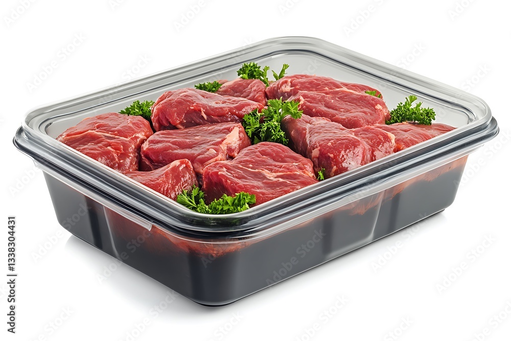 Insulated Meat Storage Box with a Secure Lid. Insulated Meat Storage Box with a Secure Lid.