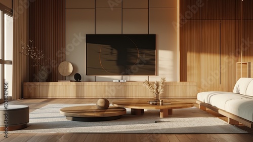 Modern TV Lounge interior 