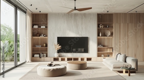 Modern TV lounge interior design