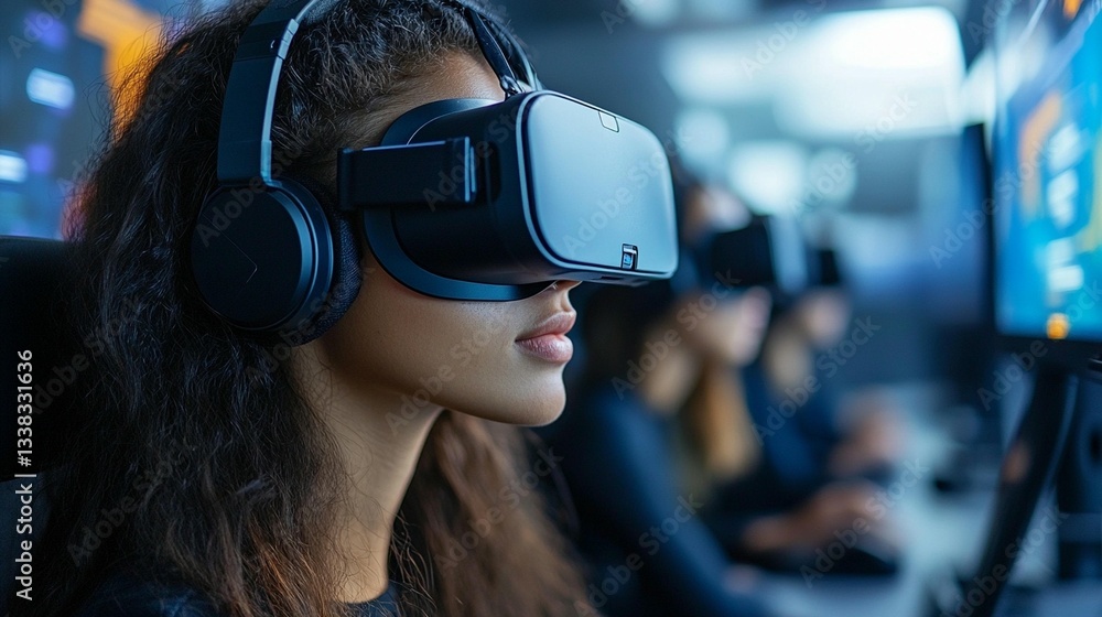 Immersive VR Headset Experience Immersive VR Headset Experience