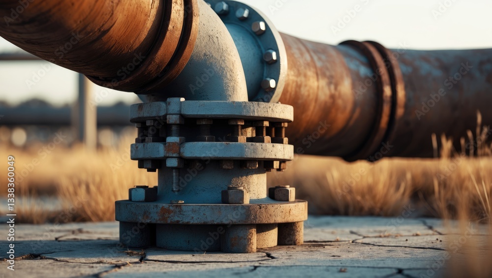 Connection of water pump and pipe using a flexible rubber component. Connection of water pump and pipe using a flexible rubber component.