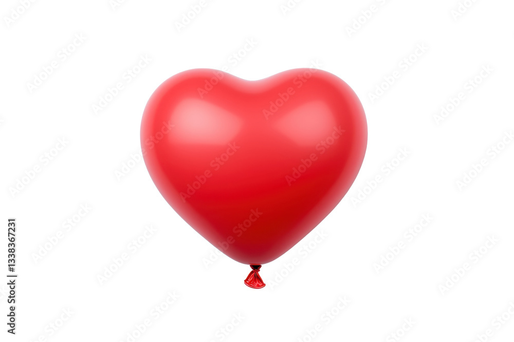 vibrant red heart shaped balloon floats against plain background, symbolizing love and celebration. glossy surface reflects light, adding cheerful and festive touch to any occasion vibrant red heart shaped balloon floats against plain background, symbolizing love and celebration. glossy surface reflects light, adding cheerful and festive touch to any occasion