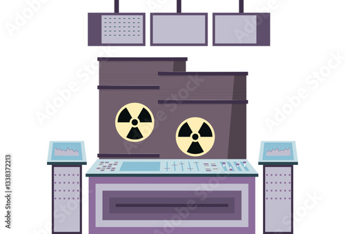 Dosimeter Concept Illustration Stylish and Beautiful