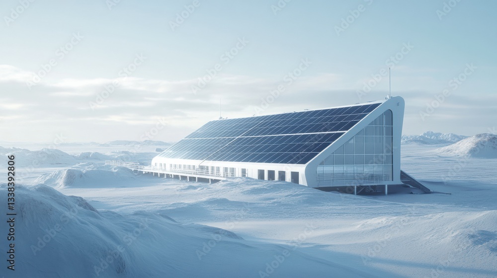 Solar-powered Research Station in the Arctic Solar-powered Research Station in the Arctic