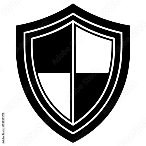 Free Download shield Vector Shilhouette icon set - GFXLoad