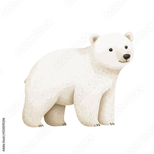 Polar Bear Illustration: A ...