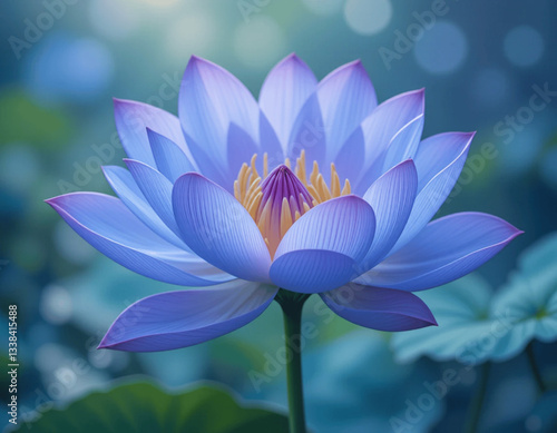 colourful lotus flowers background generating  Ai images