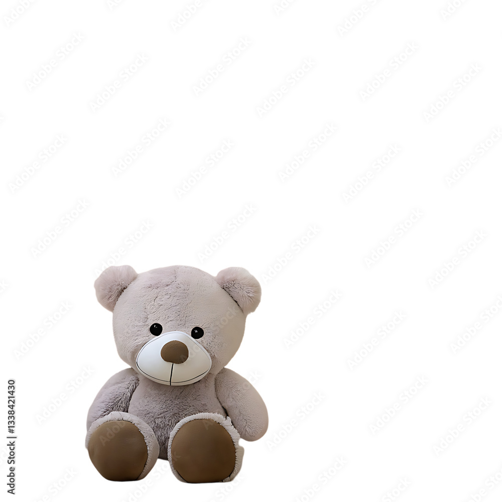 Obraz premium Adorable Plush Teddy Bear - Soft & Cuddly Stuffed Toy