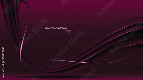 Red abstract background vector design. Red burgundy luxury background. Suit for banner, backdrop, business card, product promotion template, etc