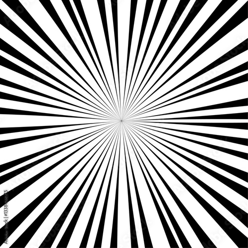 Black  radial lines for comic book background,manga speed frame