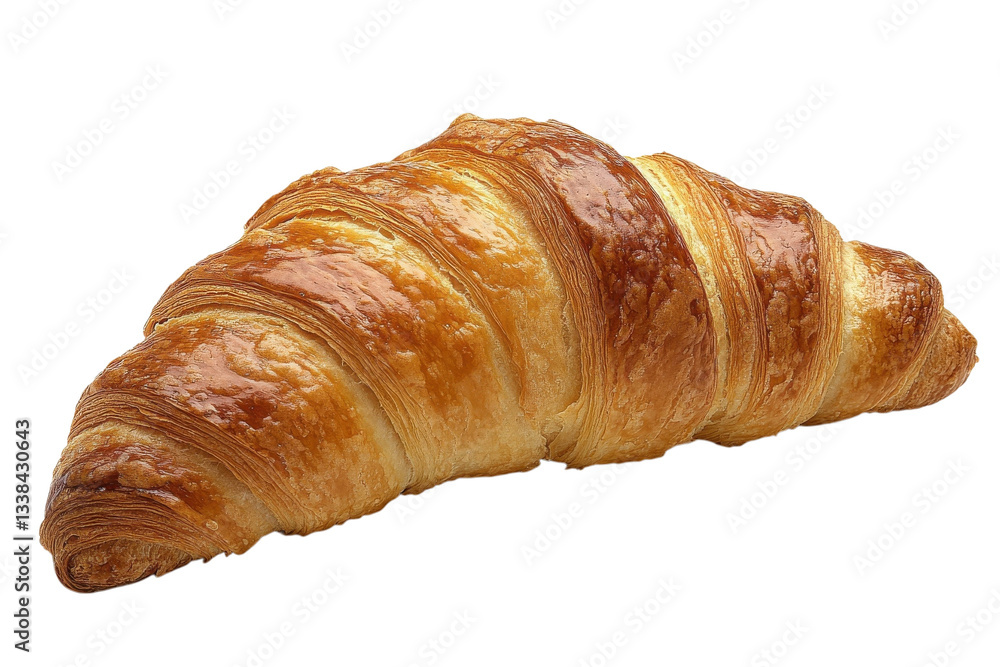 Freshly Baked Croissant Isolated on White Background Ideal for Bakery Marketing and Culinary Use isolated on transparent background Freshly Baked Croissant Isolated on White Background Ideal for Bakery Marketing and Culinary Use isolated on transparent background