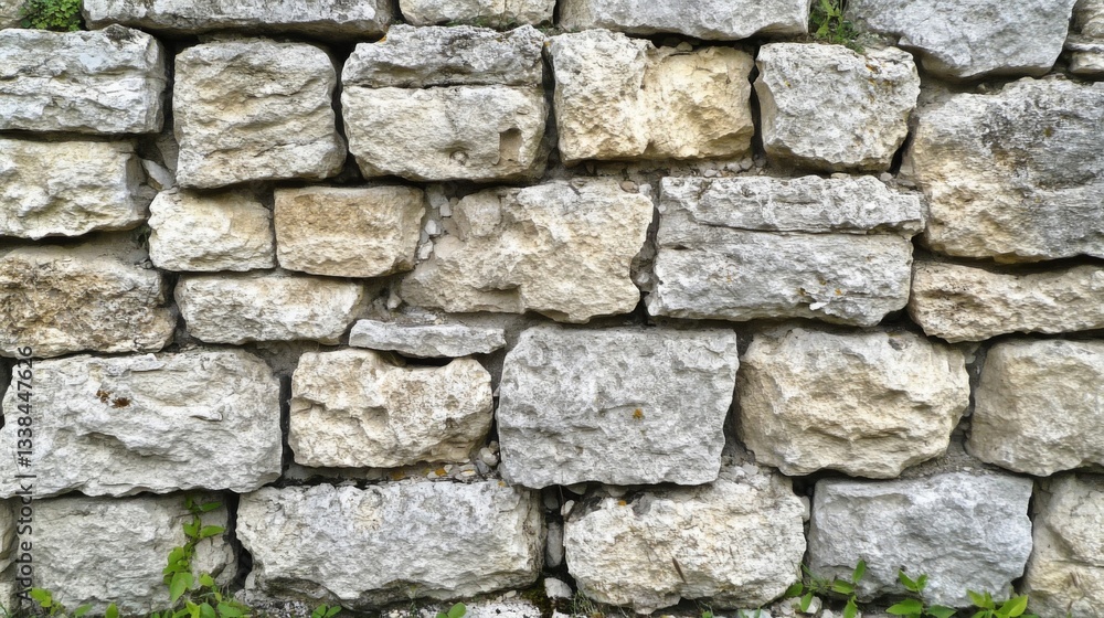 Fototapeta premium A Rustic Stone Wall Texture Background Image