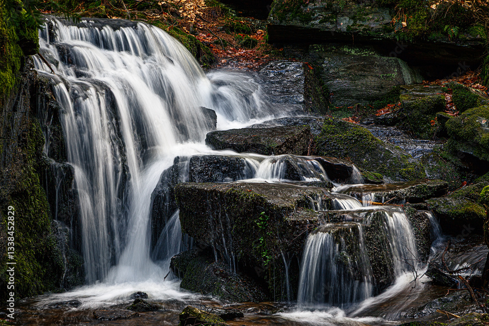 Obraz premium Muglbach Wasserfall