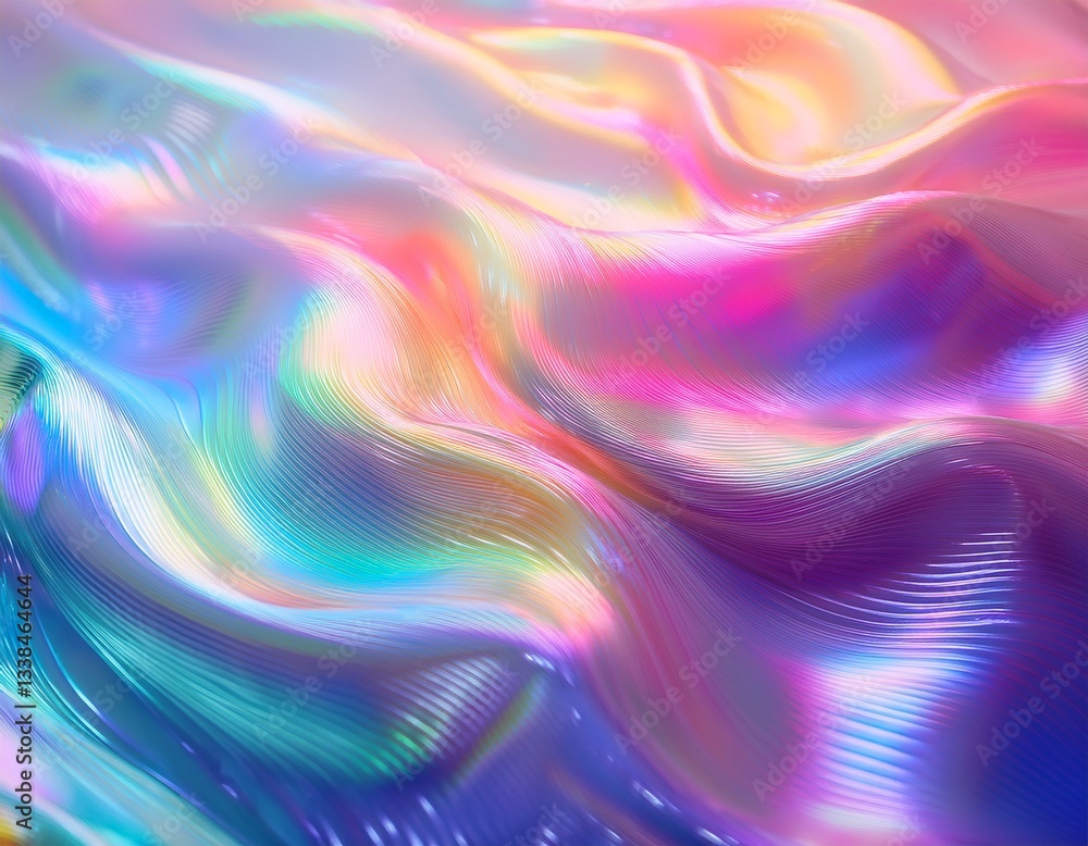 Obraz premium 光沢のある布、青紫、背景素材