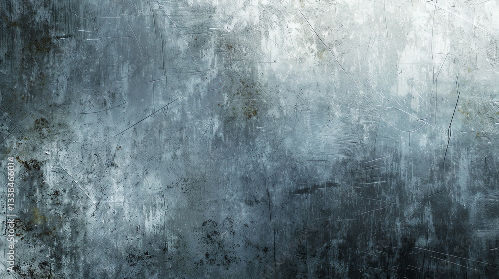 Fototapeta premium Worn metal background with scratches and marks.