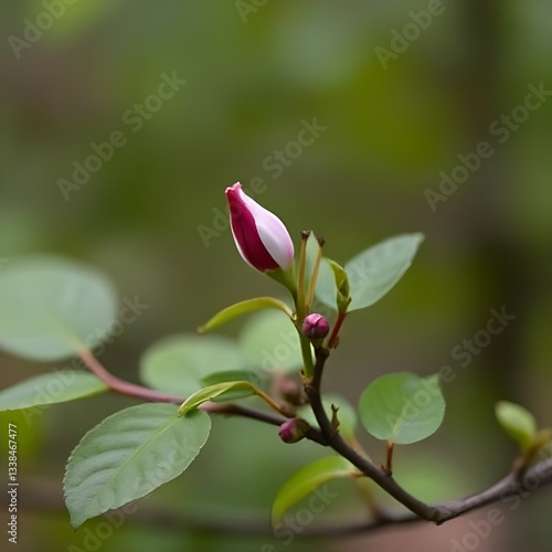 pink magnolia flower