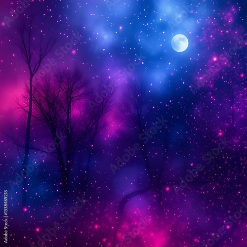 starry night sky
