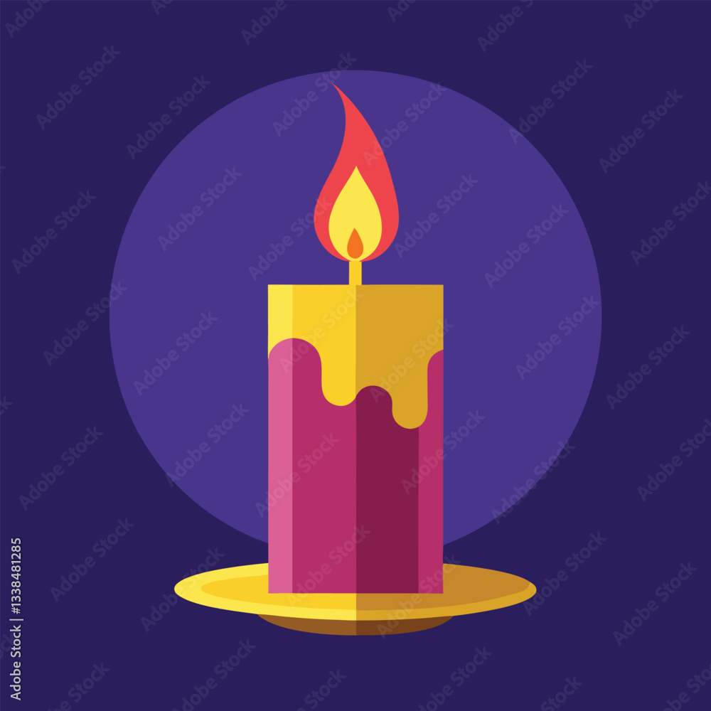 candle vector candle vector