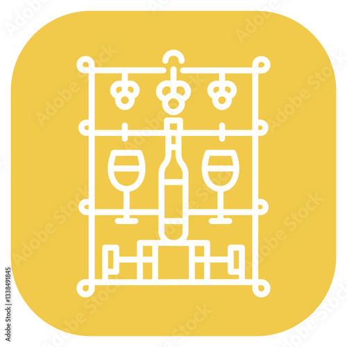 Wine Rack Icon
