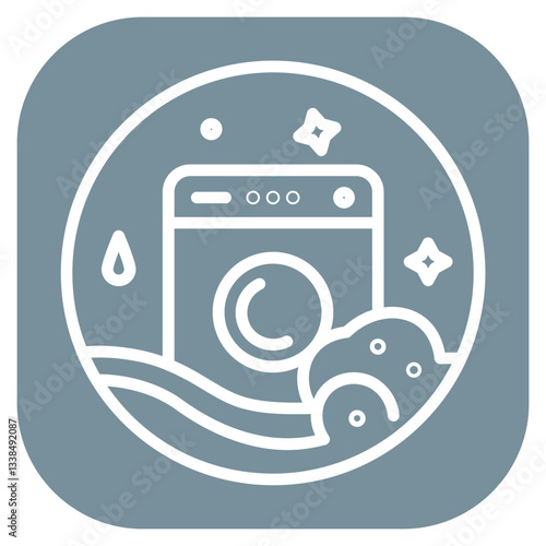 Dry Cleaning Icon