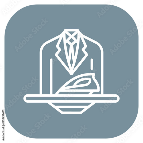 Suit Press Icon