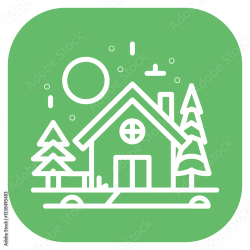 Vacation Home Icon
