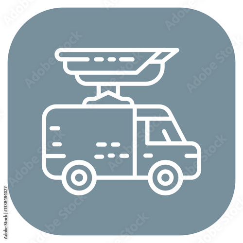Surveillance Van Icon