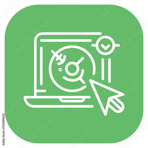 Click Through Rate Icon