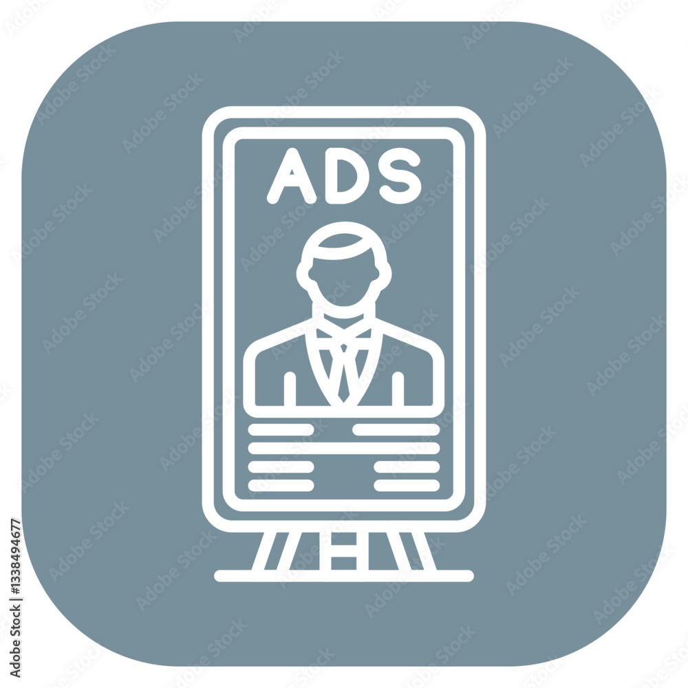 Targeted Ads Icon Targeted Ads Icon