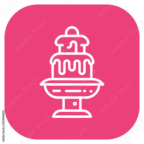 Chocolate Fountain Icon