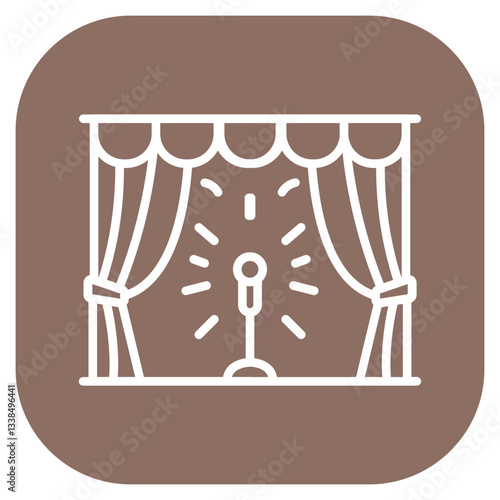 Behind the Scenes Vector Icon