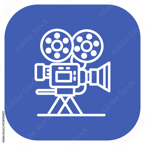 Documentary Film Vector Icon