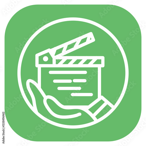 Film Distributor Vector Icon