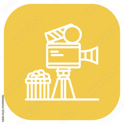 Movie Adaptation Vector Icon