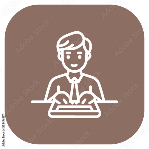 Screenwriter Vector Icon
