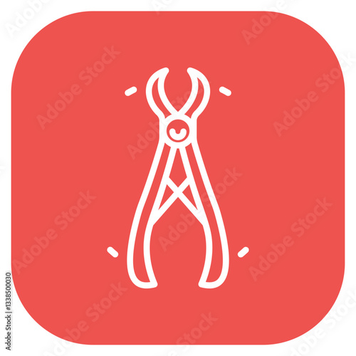 Tooth Extraction Forceps Icon