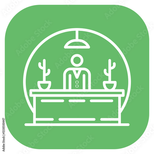 Reception Entrance Icon