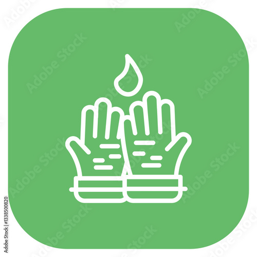 Firefighter Gloves Icon